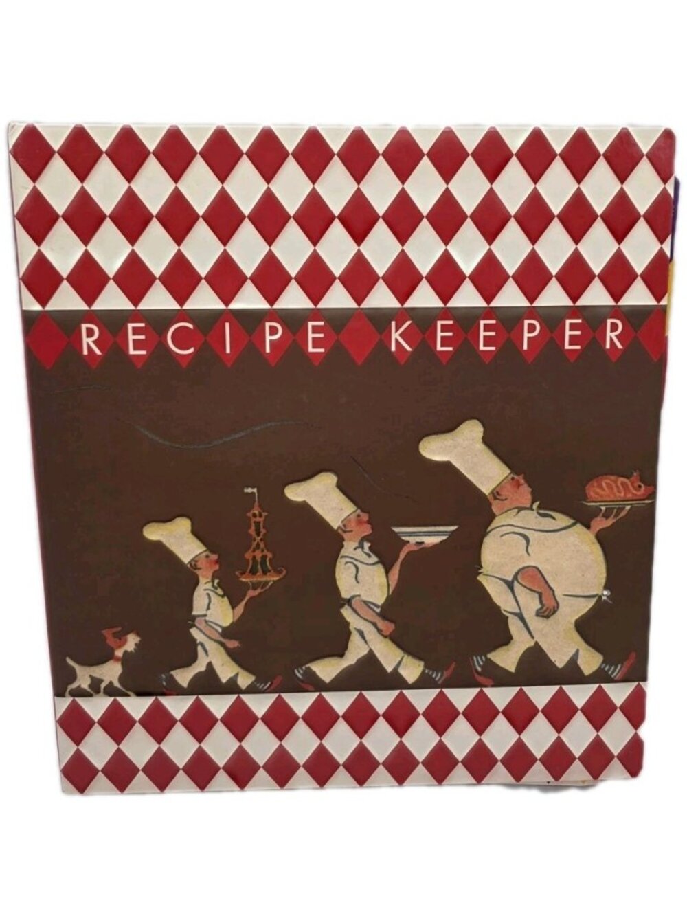 New Without Tags Recipe Keeper  Hardcover Natasha Tabori Fried Rare Chefs Kitsch